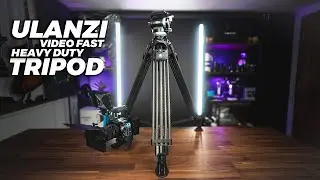 Ulanzi Video Fast Heavy Duty Carbon Fiber Video Tripod