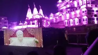 Rajat Jayanti mahotsav.. Light and sound show #anandmandir #swaminarayanmandir  #mahantswamimaharaj