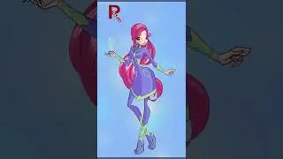 Winx Club Growings up Tecna #winx #winxclub #winxtecna #radius