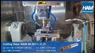 Live-Titan-Zerspanung im Workshop 