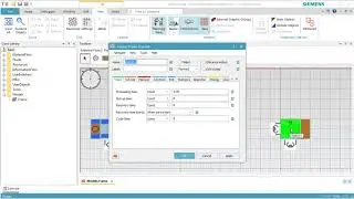 Plant Simulation: Workers Carrying Parts between Workplaces