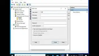 Creating a Local User (How to create a local user in Windows 10)