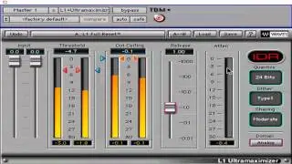 Waves Mastering Lesson 8 - L1 Ultramaximizer Tool