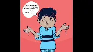 How can we change  Voucher no in tally prime