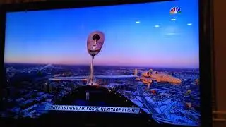 NFL Super Bowl LII USAF Flyover - 2018 at U.S. Bank Stadium, Minneapolis - A-10, F-16, P-51