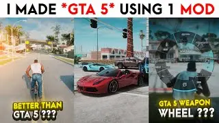 I Converted GTA SA Into *GTA 5* 😱 By Using Only 1 Mod