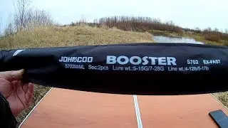 Best budget spinning Johncoo Booster S702 Ex-Fast action !!! New ! A detailed overview.