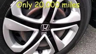 2018 Honda Civic Sedan Rusting Wheels?  How Come?