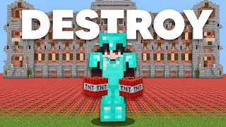 DESTROYING THIS WHOLE MINECRAFT SMP ON LIVE