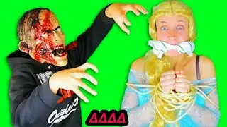 Spiderman vs Zombie vs Joker vs Frozen Elsa Kidnapped AMERICAN KIDS FAVORITE