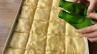 😱HAŞLAMAK YOK🤚2 ŞİŞE MADEN SUYU İLE SU BÖREĞİ TARİFİ👌EL AÇMASI NASIL YAPILIR