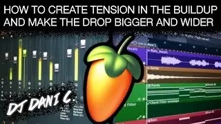 How to create tension in the buildup and make the drop bigger [EDM TUTORIAL]