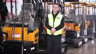 VTW-18S Mini excavator with cab