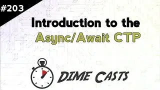 Introduction to the Async/Await CTP
