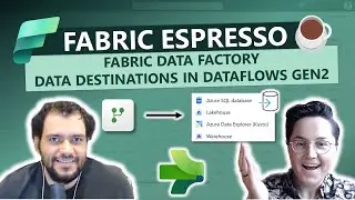 Dataflow Gen2 data destinations in Fabric Data Factory