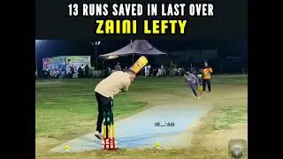 WHAT A OVER IN TAPE BALL CRICKET 🔥🥶
