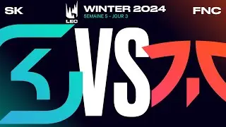 LEC Winter 2024 Lower Bracket Round 2 | SK vs FNC