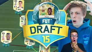 PELE WAGER!! - FIFA 16 FUT DRAFT GAMEMODE ON FIFA 15