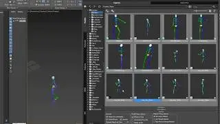 BIP and BVH motion files