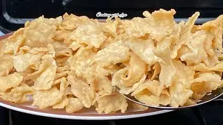 HOW TO MAKE GHANA’S MOST TALK ABOUT SAVORY CHIPS  RECIPE | FAMOUS AFRICAN PARTY CHIPS / SNACK RECIPE