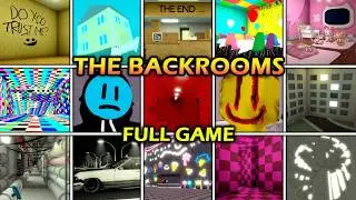 The Backrooms 🚪: All Levels, Sublevels & Endings | Full Walkthrough | Roblox