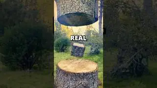 A Real Minecraft Tree…