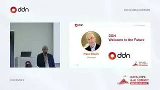 DDN User Conference at ISC23: Paul Bloch, DDN – Welcome to the Future