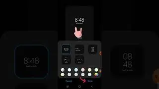 How To Enable Always On Display in Galaxy Clock Style  A10/A20/M10/M20/S8/N9/S10 Always On Display