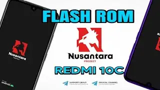 Cara Flash Custom ROM AOSP (Nusantara Project) di Redmi 10c/fog