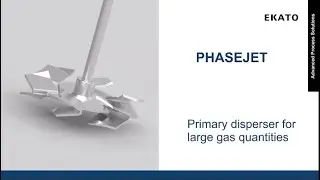 EKATO PHASEJET - Impeller for dispersing large gas quantitites