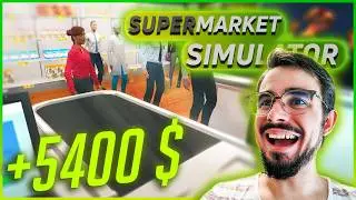 Das ist eine MENGE Geld!! // Supermarket Simulator #30