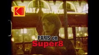 Ukrainian model filmed on a 50 year old vintage camera in Paris.