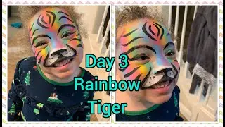 Face Painting Series Day 3 | Rainbow Tiger