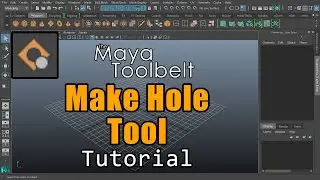 The Maya Toolbelt - Make Hole Tool (Maya 2023)