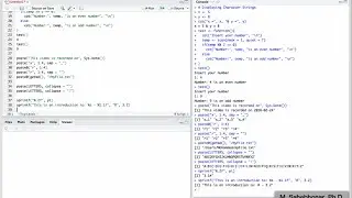 آموزش نرم افزار R - مدیریت Character - (توابع پایه، substring، sprintf، paste، cat و strsplit)