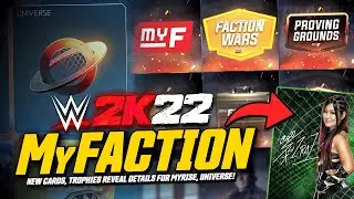 WWE 2K22 - Achievements and Trophy List Reveal! MyFaction, Universe and MyRise Details
