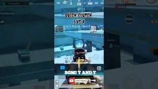 1 vs 4 🔥 #bgmi #trending #youtubeshorts #shorts #pubgmobile