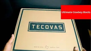 Unboxing the Tecovas Jason Cowboy Boots | First Impressions & In-Depth Review