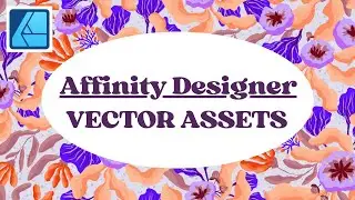 COURSE TRAILER: Affinity Designer Basics Tutorial ✿ Vector Assets for Surface Pattern Design