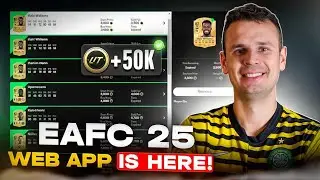 EAFC 25 Web App is here! How to make the first 50k coins in #eafc25