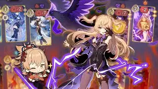 There is no mercy from Overloading DPS Fischl | Genshin Impact TCG