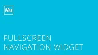 Adobe Muse Fullscreen Navigation Widget