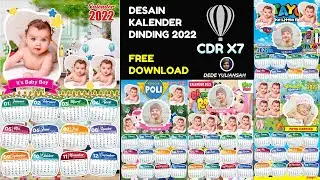 FREE DOWNLOAD KALENDER TAHUN 2022 LENGKAP DENGAH HIJRIYAH DAN JAWA CORELDRAW X7