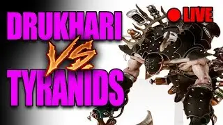 Juice's Dark Eldar Vs Tyranids LIVE 40k ITC Battle Report