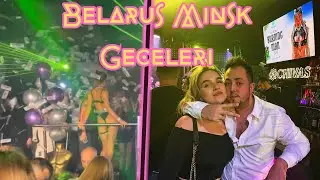 Minsk Geceleri. Beyaz Rusya. #vlog -2