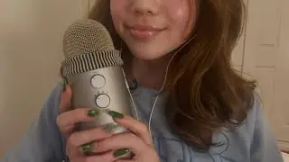ASMR inaudible whispering (with mouth sounds)