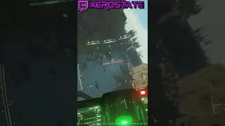 A Xerostate Canyon Run. Star Citizen 