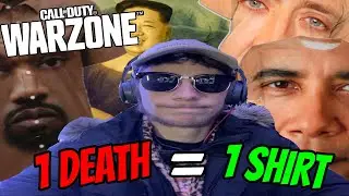 I made myself more uncomfortable each time I died (Warzone Challenge)