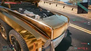 Cyberpunk 2077 Vehicles Villefort Alvarado V4FC 580 Playboy