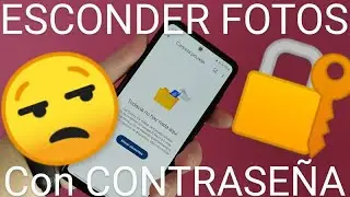 🤫🔒 Cómo OCULTAR MIS FOTOS y VÍDEOS PRIVADOS en GOOGLE FOTOS con CONTRASEÑA PASO a PASO
